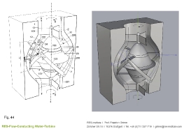 Turbine mit einem Strömungsleitwerk_14