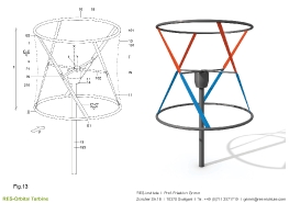 Turbine mit einem Wendeflügel_10